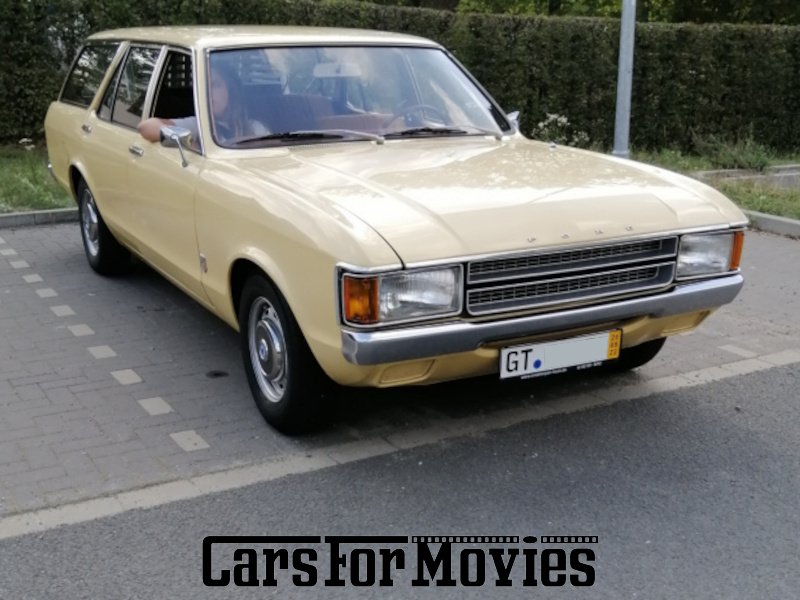 CarsForMovies | Ford-Werke GmbH Consul/Granada Turnier  1975 Deutschland Beige Rot Zivilfahrzeug Kombi Nordrhein-Westfalen 6464 